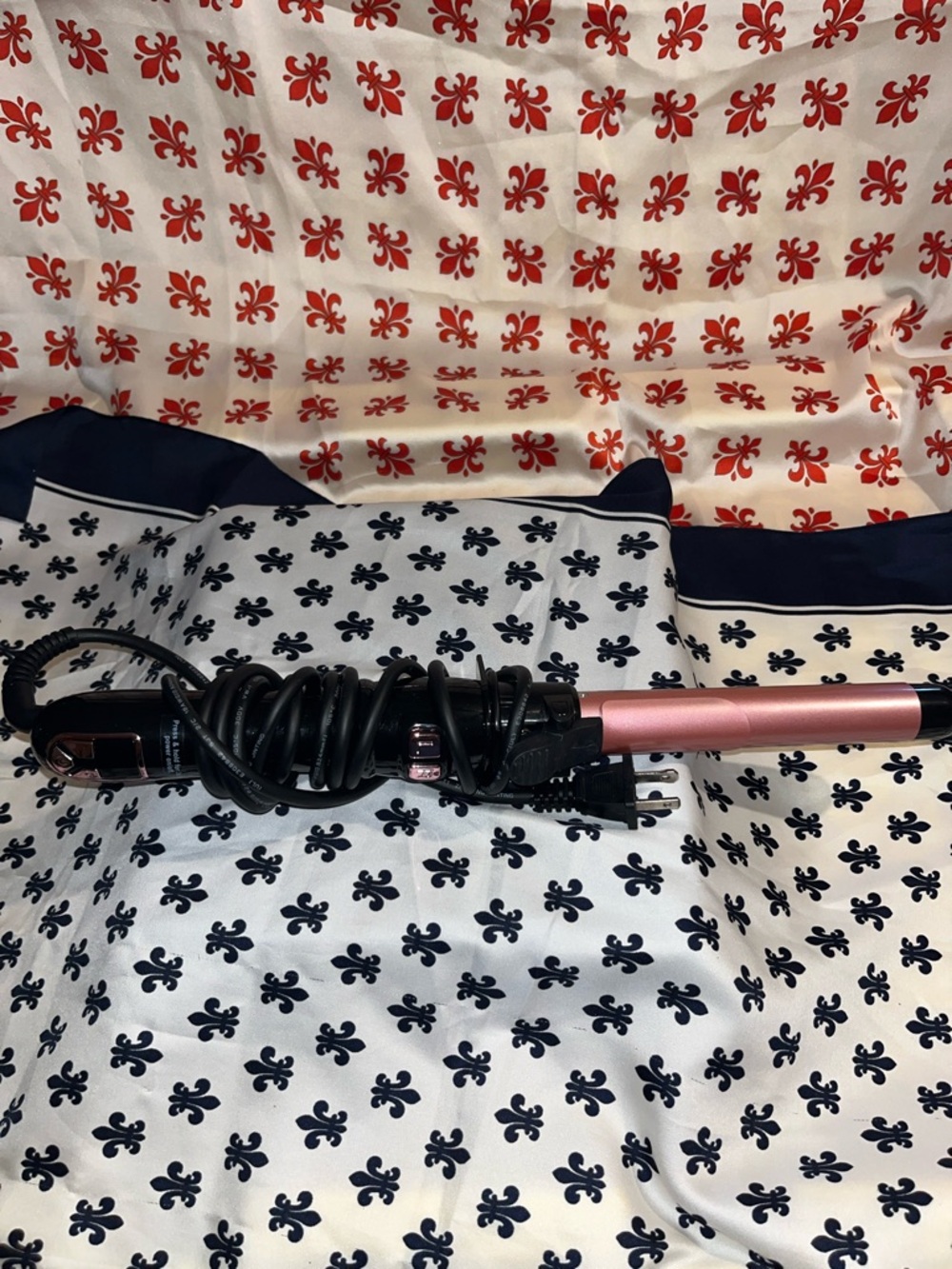 Pink Barrel Curling Iron - Compact Styling Wand